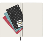 Moleskine Wochenplaner mit Softcover und linierten Seiten farbe schwarz fünfte Ansicht