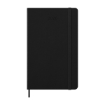 Moleskine Wochenplaner horizontal Hardcover farbe schwarz zweite Vorderansicht