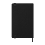 Moleskine Wochenplaner horizontal Hardcover farbe schwarz zweite Rückansicht