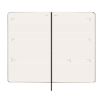 Moleskine Wochenplaner horizontal Hardcover farbe schwarz vierte Ansicht