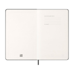 Moleskine Wochenplaner horizontal Hardcover farbe schwarz fünfte Ansicht