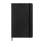 Moleskine Notizbuch XL vegan Python-Effekt farbe schwarz