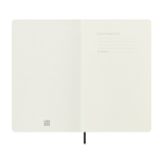 Moleskine Notizbuch XL vegan Python-Effekt farbe schwarz zweite Ansicht