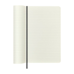 Moleskine Notizbuch XL vegan Python-Effekt farbe schwarz dritte Ansicht