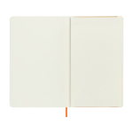 Moleskine Notizbuch XL vegan Capri farbe orange vierte Ansicht