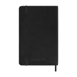 Moleskine Weekly Pocket Agenda Softcover farbe schwarz zweite Rückansicht