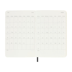Moleskine Weekly Pocket Agenda Softcover farbe schwarz dritte Ansicht