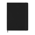 Moleskine Weekly Agenda XL Hardcover farbe schwarz zweite Vorderansicht