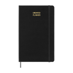 Moleskine Undatierte Wochenagenda Hardcover farbe schwarz zweite Vorderansicht