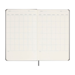 Moleskine Undatierte Wochenagenda Hardcover farbe schwarz