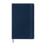 Moleskine Smart Notizbuch Hardcover farbe blau zweite Vorderansicht