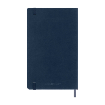 Moleskine Smart Notizbuch Hardcover farbe blau zweite Rückansicht