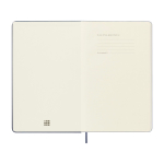 Moleskine Smart Notizbuch Hardcover farbe blau zweite Ansicht