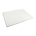 Moleskine A4 Zeichenbuch Hardcover farbe schwarz vierte Ansicht