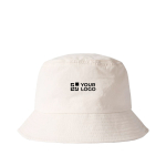 Outdoor-Bob-Hut aus Nylon und Polyester farbe natürliche farbe Ansicht mit Druckbereich