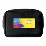 Großer Kulturbeutel aus Nylon und Polyester 130 g/m² farbe schwarz dritte Ansicht