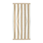 Strandhandtuch aus Baumwolle 420 g/m² 80x160 cm farbe beige dritte Ansicht