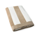 Strandhandtuch aus Baumwolle 420 g/m² 80x160 cm farbe beige