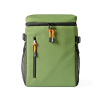 Kühlrucksack aus Kunstleder mit Fächern 19 L farbe grün