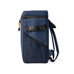 Kühlrucksack aus Kunstleder mit Fächern 19 L farbe marineblau zweite Ansicht