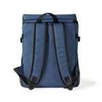 Kühlrucksack aus Kunstleder mit Fächern 19 L farbe marineblau vierte Ansicht