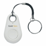 Kompakter Anti-Verlust-Tracker für Schlüssel und Gepäck farbe weiß zweite Ansicht
