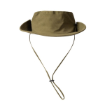 Verstellbarer Abenteuerhut aus Nylon und Polyester farbe grün fünfte Ansicht