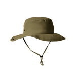 Verstellbarer Abenteuerhut aus Nylon und Polyester farbe grün