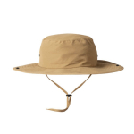 Verstellbarer Abenteuerhut aus Nylon und Polyester farbe camel erste Ansicht