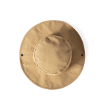 Verstellbarer Abenteuerhut aus Nylon und Polyester farbe camel zweite Ansicht