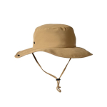 Verstellbarer Abenteuerhut aus Nylon und Polyester farbe camel