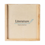 Karten- und Würfelset in Holz-Schiebebox farbe heller holzton Detailbild