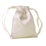 Set mit 2 Haargummis mit Präsentationsbeutel aus Polyester farbe natürliche farbe zweite Ansicht