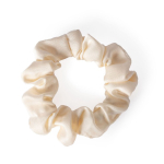 Set mit 2 Haargummis mit Präsentationsbeutel aus Polyester farbe natürliche farbe