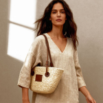 Große Korbtasche mit langen Henkeln zum Personalisieren 280 g/m² farbe natürliche farbe sechste Ansicht