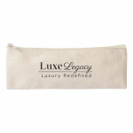 Etui aus recycelter Baumwolle mit Gummiband für Notizbuch farbe natürliche farbe vierte Ansicht