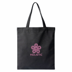 Polyester-Tasche mit langen Henkeln 12 L farbe schwarz zweite Ansicht