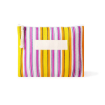 Polypropylen-Kulturtasche mit Streifendesign 200 g/m² farbe rosa