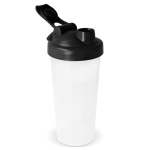 Auslaufsicherer Kunststoff-Shaker mit Mixeinsatz 700 ml farbe schwarz dritte Ansicht