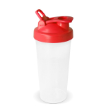 Auslaufsicherer Kunststoff-Shaker mit Mixeinsatz 700 ml farbe rot zweite Ansicht