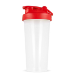 Auslaufsicherer Kunststoff-Shaker mit Mixeinsatz 700 ml farbe rot fünfte Ansicht