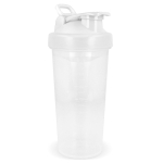 Auslaufsicherer Kunststoff-Shaker mit Mixeinsatz 700 ml farbe weiß