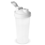 Auslaufsicherer Kunststoff-Shaker mit Mixeinsatz 700 ml farbe weiß dritte Ansicht