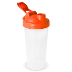 Auslaufsicherer Kunststoff-Shaker mit Mixeinsatz 700 ml farbe orange dritte Ansicht