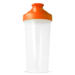 Auslaufsicherer Kunststoff-Shaker mit Mixeinsatz 700 ml farbe orange vierte Ansicht