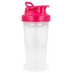 Auslaufsicherer Kunststoff-Shaker mit Mixeinsatz 700 ml farbe rosa