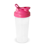 Auslaufsicherer Kunststoff-Shaker mit Mixeinsatz 700 ml farbe rosa zweite Ansicht