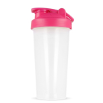 Auslaufsicherer Kunststoff-Shaker mit Mixeinsatz 700 ml farbe rosa fünfte Ansicht