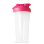 Auslaufsicherer Kunststoff-Shaker mit Mixeinsatz 700 ml farbe rosa siebte Ansicht