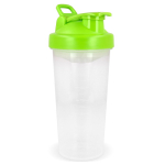 Auslaufsicherer Kunststoff-Shaker mit Mixeinsatz 700 ml farbe lindgrün